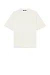 Jacquemus Typo Tee Light Beige In Light Beige
