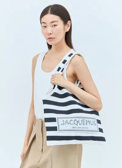 ★JACQUEMUS★ Le Tote Marcel Shoulder Bag Navy 243BA37624220 jacquemus-le-tote-marcel-bag-