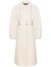 Jacquemus Le Trench Bari Belted Coat In Neutrals