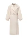 Jacquemus Le Trench Trapezi Cotton Gabardine Trench Coat In Brown