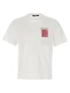 Jacquemus Classic Crew Neck T-shirt With Transparent Chest Pocket