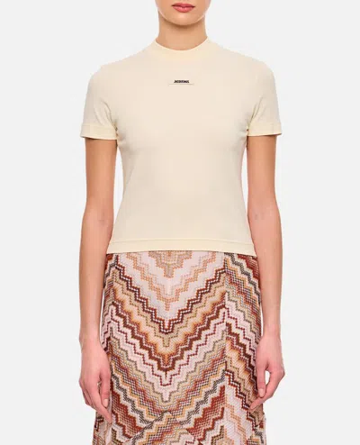 JACQUEMUS LE TSHIRT GROS GRAIN