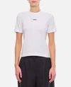 Jacquemus T-shirt Gros Grain With Logo In White