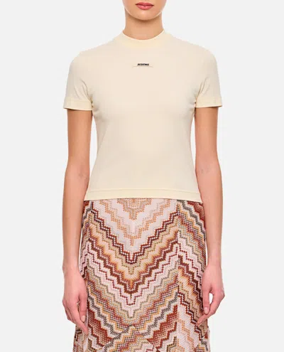 JACQUEMUS LE TSHIRT GROS GRAIN