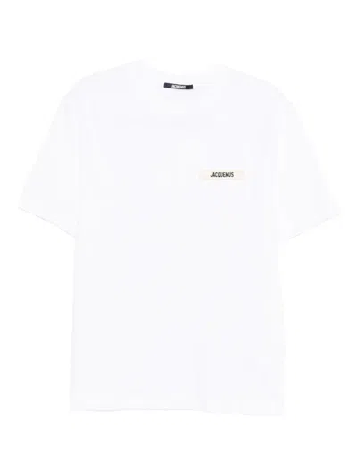 JACQUEMUS JACQUEMUS "LE TSHIRT GROS GRAIN" T-SHIRT CLOTHING