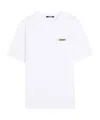 Jacquemus Le T-shirt Plage Cotton-blend T-shirt In White