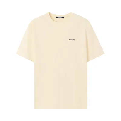 Pre-owned Jacquemus Le T-shirt Gros Grain 'dark Beige' | Tan | Women's Size Xs
