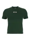 Jacquemus Green 'the Gros Grain' T-shirt In Green