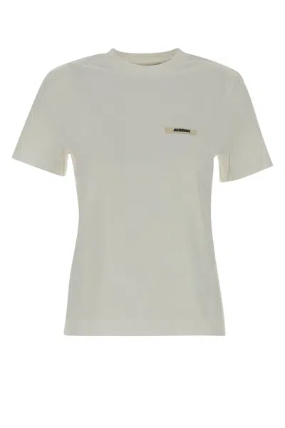JACQUEMUS LE TSHIRT GROS GRAIN MC
