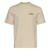 Jacquemus Le Tshirt Gros Grain In Neutral