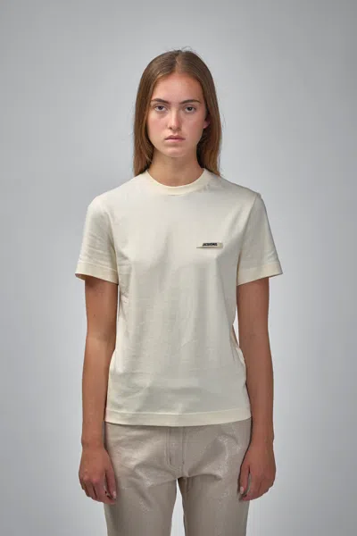 Jacquemus Le Tshirt Gros Grain Short Sleeve