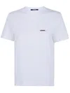 Jacquemus Le T-shirt Gros Grain T-shirt In White