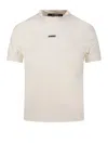 Jacquemus Le Tshirt Gros Grain In White