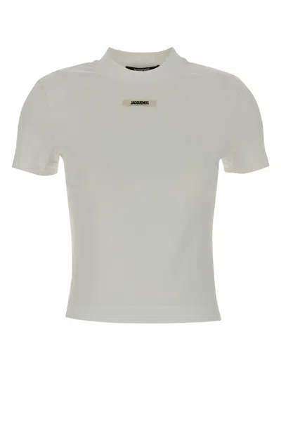 JACQUEMUS LE TSHIRT GROS GRAIN