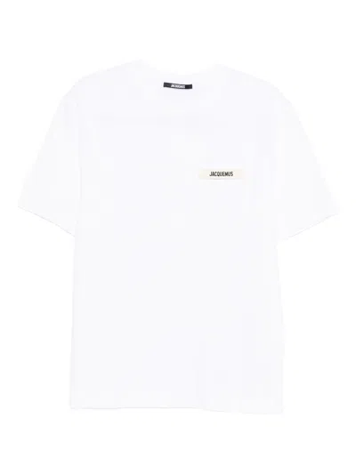 JACQUEMUS JACQUEMUS LE TSHIRT GROS GRAIN
