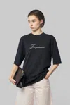 Jacquemus Le Tshirt  In Black