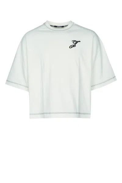 Jacquemus Le Tshirt Letro In White