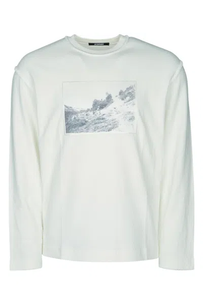 Jacquemus Le Tshirt Paysan ml In White