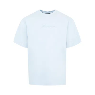 Pre-owned Jacquemus Le T-shirt Pigmento 'blue' | Men's Size Xxl