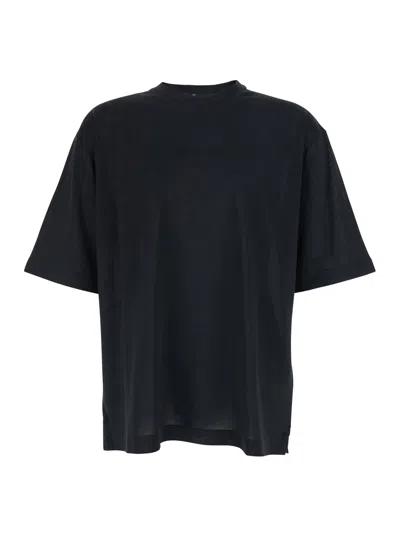 Jacquemus Le Tshirt Rond Carre Mc In Black