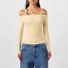 Jacquemus Le T-shirt Sierra In Light Ivory