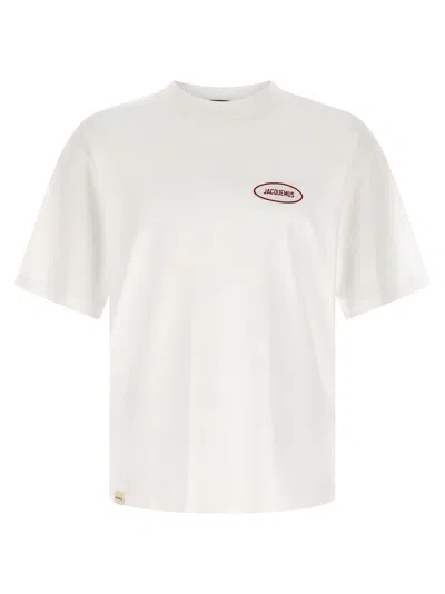 Jacquemus Le Tshirt Stazione T-shirt In White