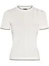 Jacquemus Le Tshirt Tricot In 白色