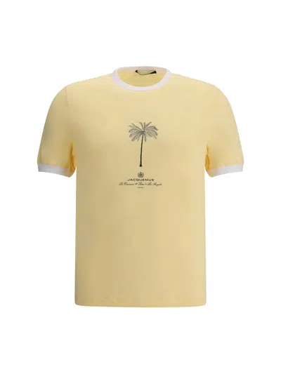 Jacquemus Le Tshirt Venice T-shirt In Beige