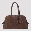Jacquemus Womens Dark Brown Le Turismo Embossed Leather-suede Shoulder Bag In Brown