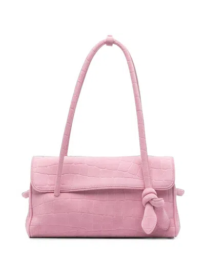 Jacquemus Le Turismo Long Leather Handbag In Pink