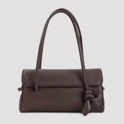 Jacquemus Le Turismo Mini Long Leather Shoulder Bag In Brown