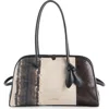 Jacquemus Le Turismo Snakeskin Top Handle Bowling Bag