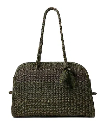 Jacquemus Le Turismo Raphia In Green