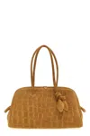 Jacquemus Womens Camel The Turismo Suede Top-handle Bag