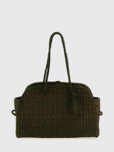 Jacquemus Le Turismo Woven Raffia Bag In Brown