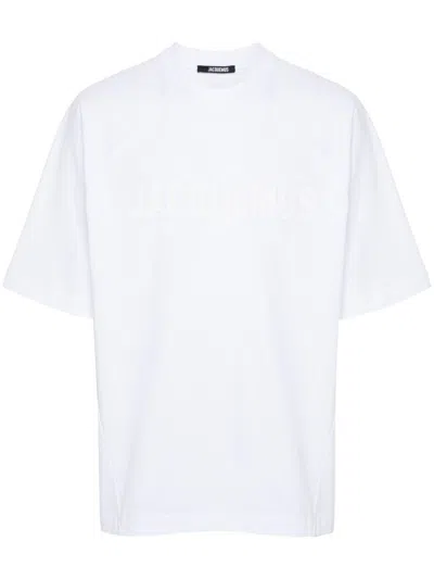 Jacquemus Le Typo T-shirt In 950 Grey