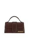 Jacquemus Leather Bag In Brown