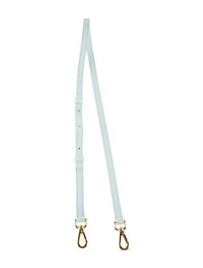 Pre-owned Jacquemus Leather Bag Strap In Blue
