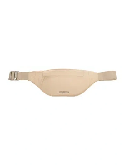 Pre-owned Jacquemus Leather Belt Bag In Neutrals