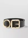 Jacquemus Leather Belt In Neutrals