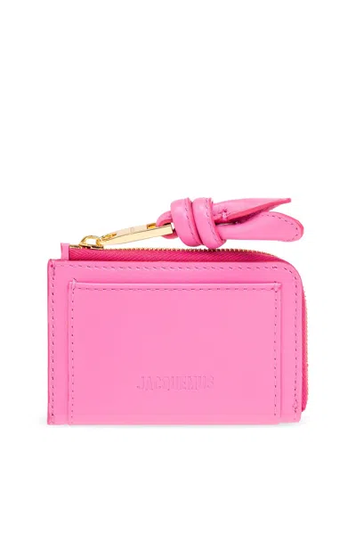 JACQUEMUS JACQUEMUS LEATHER CARD CASE