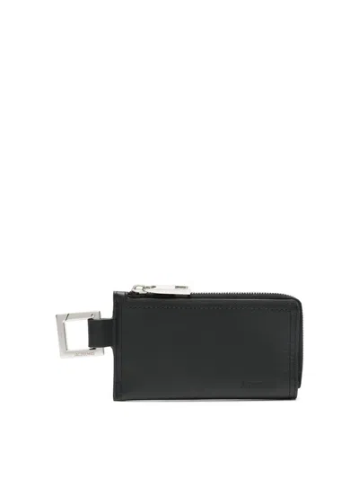 JACQUEMUS LEATHER CARD HOLDER 