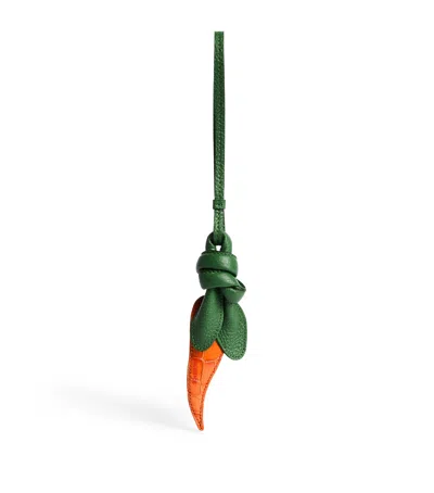 Jacquemus Leather Carrot Bag Charm