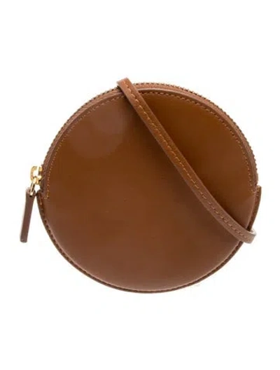 Pre-owned Jacquemus Leather Crossbody Bag In Brown