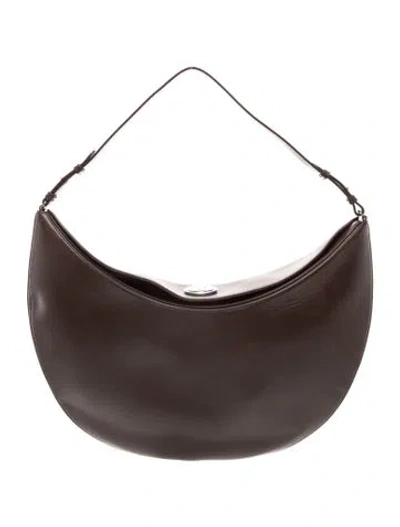 Pre-owned Jacquemus Leather Hobo In Red