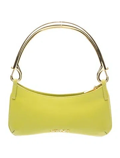 Pre-owned Jacquemus Leather Le Bisou Mousqueton Small In Green