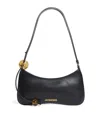 Jacquemus Women Bisou Perle Large Shoulder Bag In Black