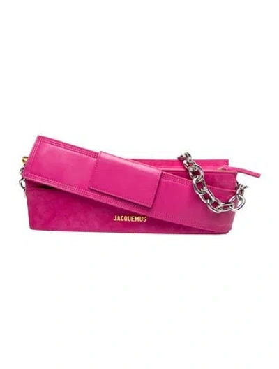 Pre-owned Jacquemus Leather Le Ciuciu In Pink