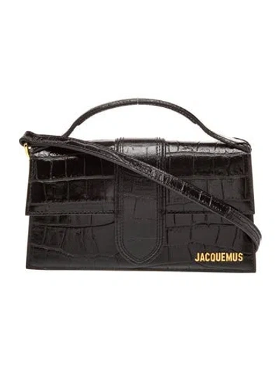 Pre-owned Jacquemus Leather Le Grand Bambino Medium W/ Tags In Brown