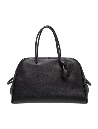 Pre-owned Jacquemus Leather Le Grand Turismo In Black